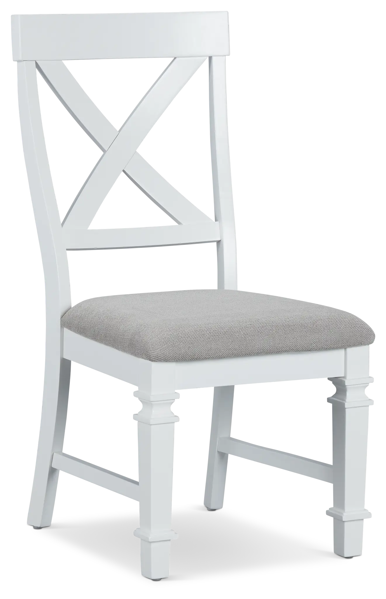 Marina2 White Wood Upholstered Side Chair Marina2 White Wood Upholstered Side Chair
