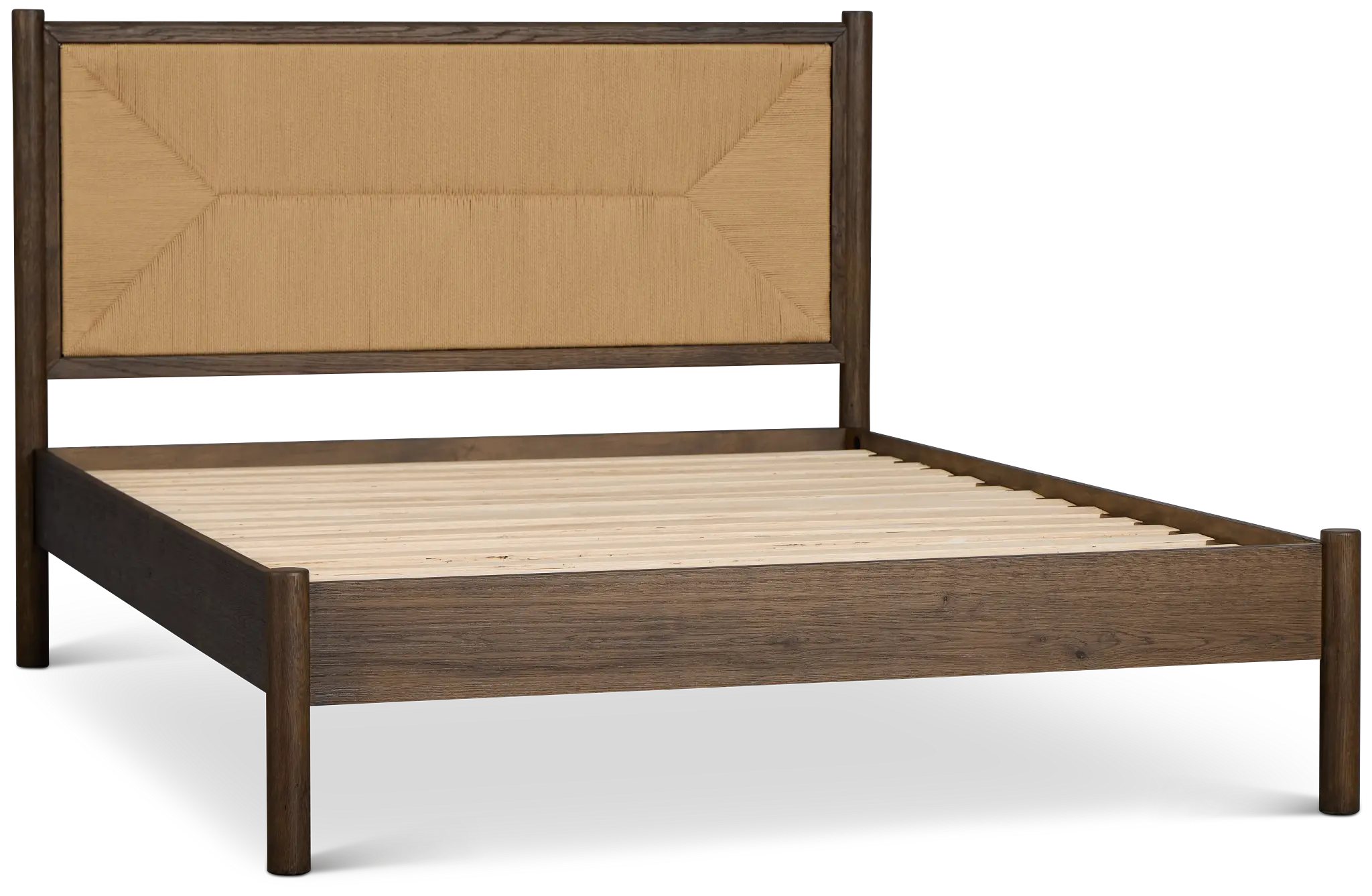Santorini Dark Tone Woven Panel Bed Santorini Dark Tone Woven Panel Bed