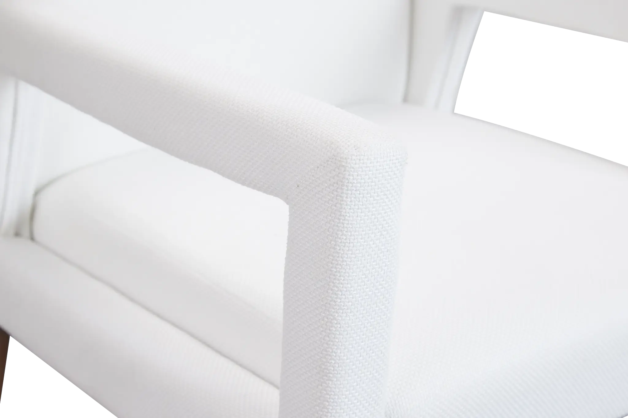 Provo White Upholstered Arm Chair Provo White Upholstered Arm Chair
