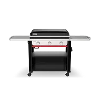 Weber Slate 30" Rust Resistant Griddle Black 30" Built In Propane Griddle