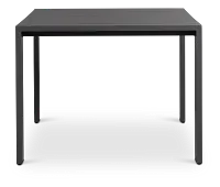 Sunrise Dark Gray 65" Rectangular Table