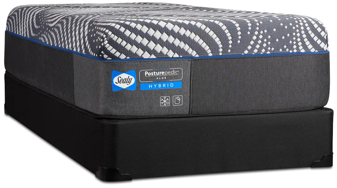 Sealy Posturepedic Plus High Point 14" Firm Mattress Set