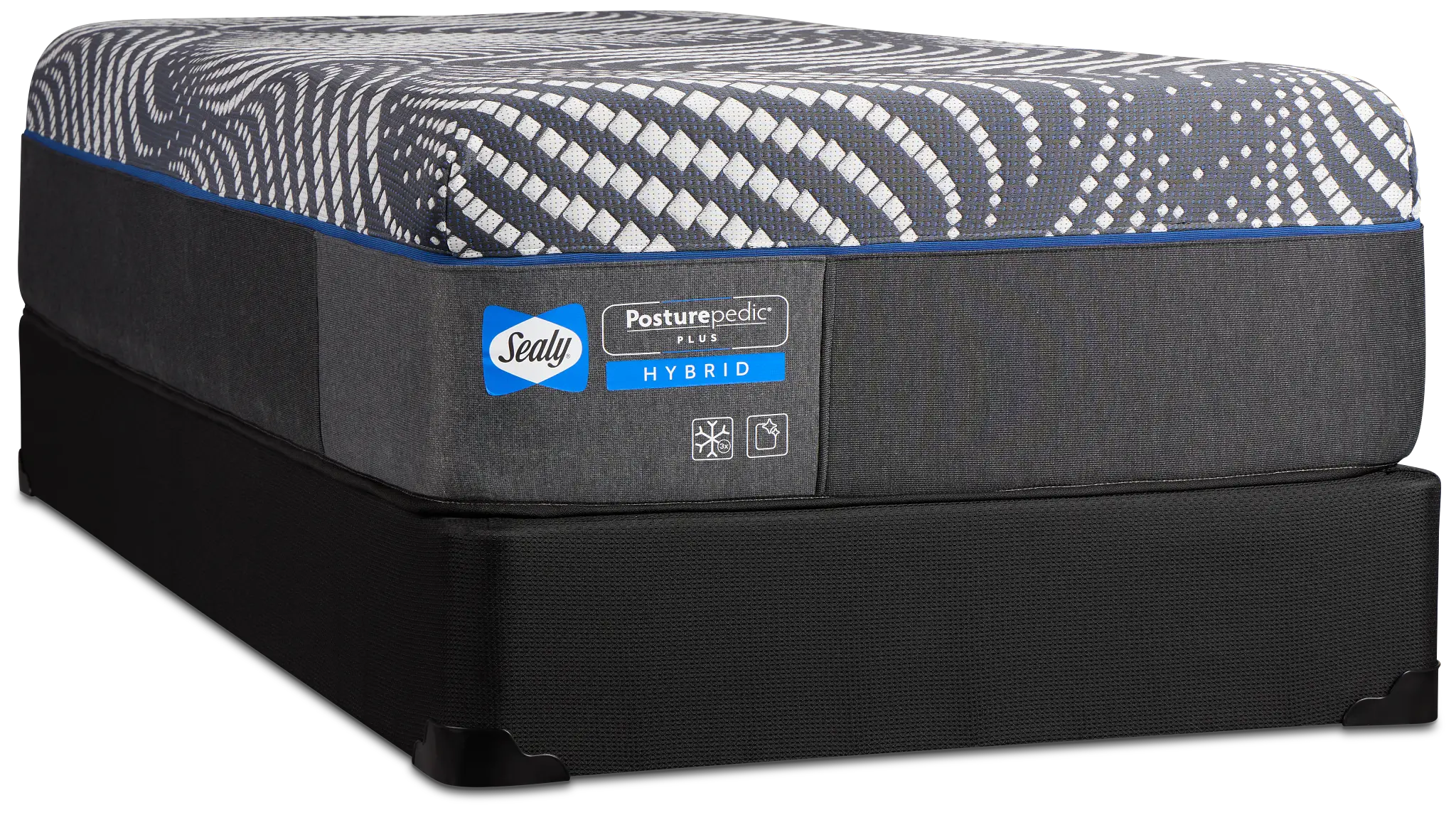 Sealy Posturepedic Plus High Point 14" Firm Mattress Set Sealy Posturepedic Plus High Point 14" Firm Mattress Set