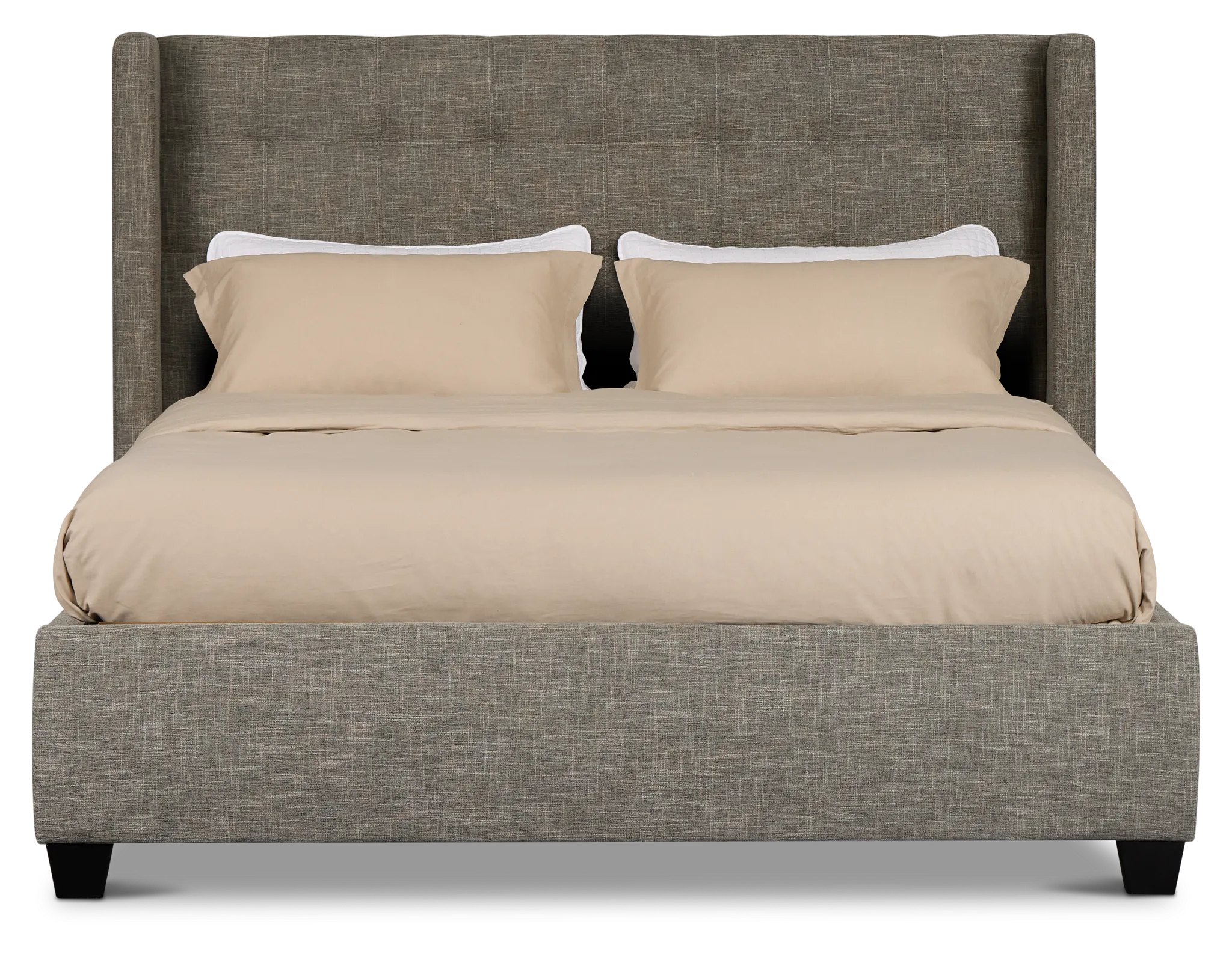 Chatham Gray Low Platform Bed