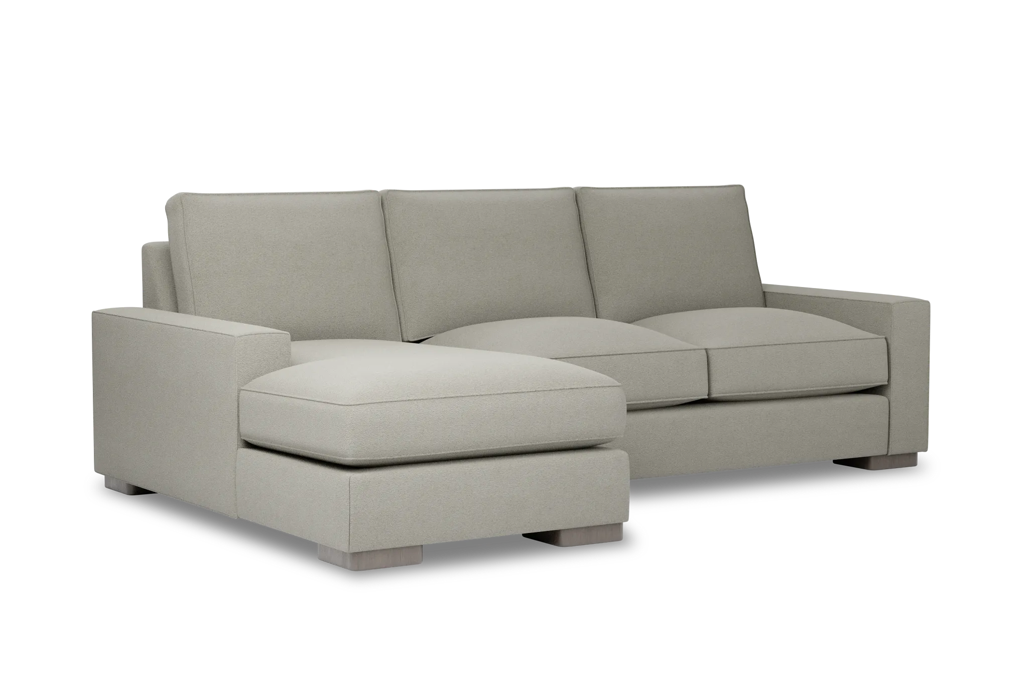 Edgewater Elite Gray Left Chaise Sectional