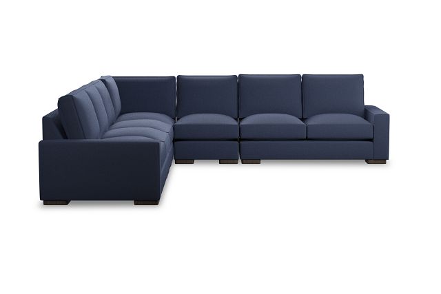 Edgewater Peyton Dark Blue Large Two-arm Sectional