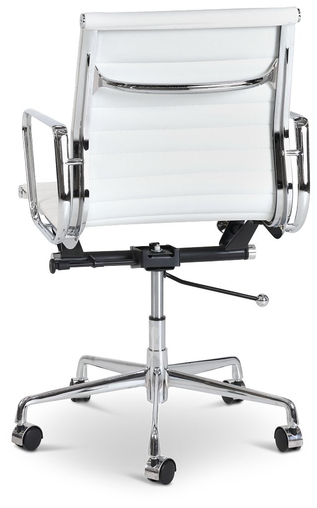 Mateo White Desk Chair (4)