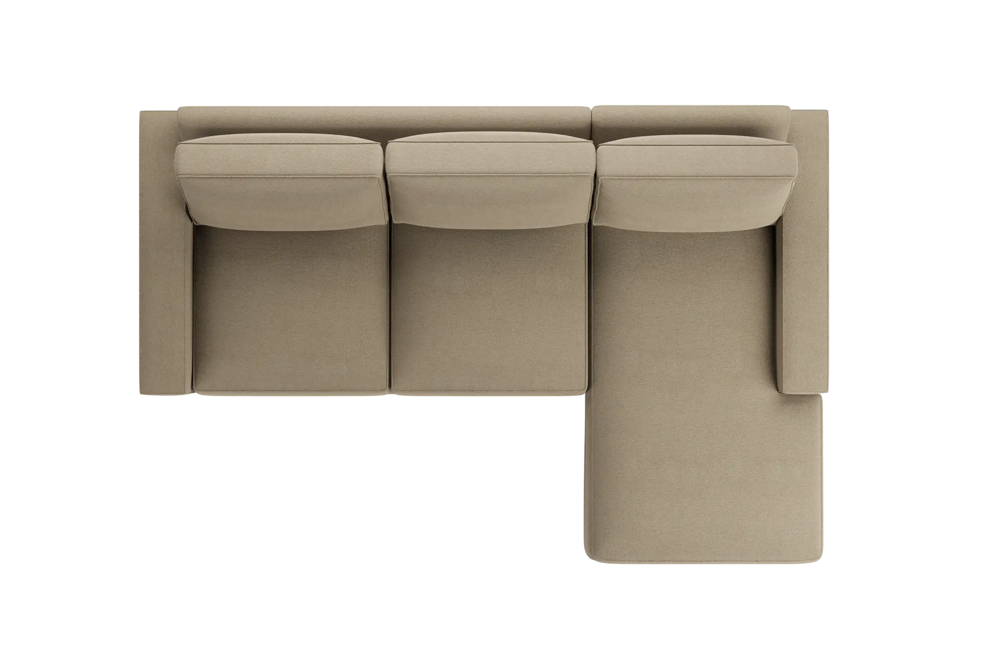 Edgewater Elite Taupe Right Chaise Sectional Edgewater Elite Taupe Right Chaise Sectional