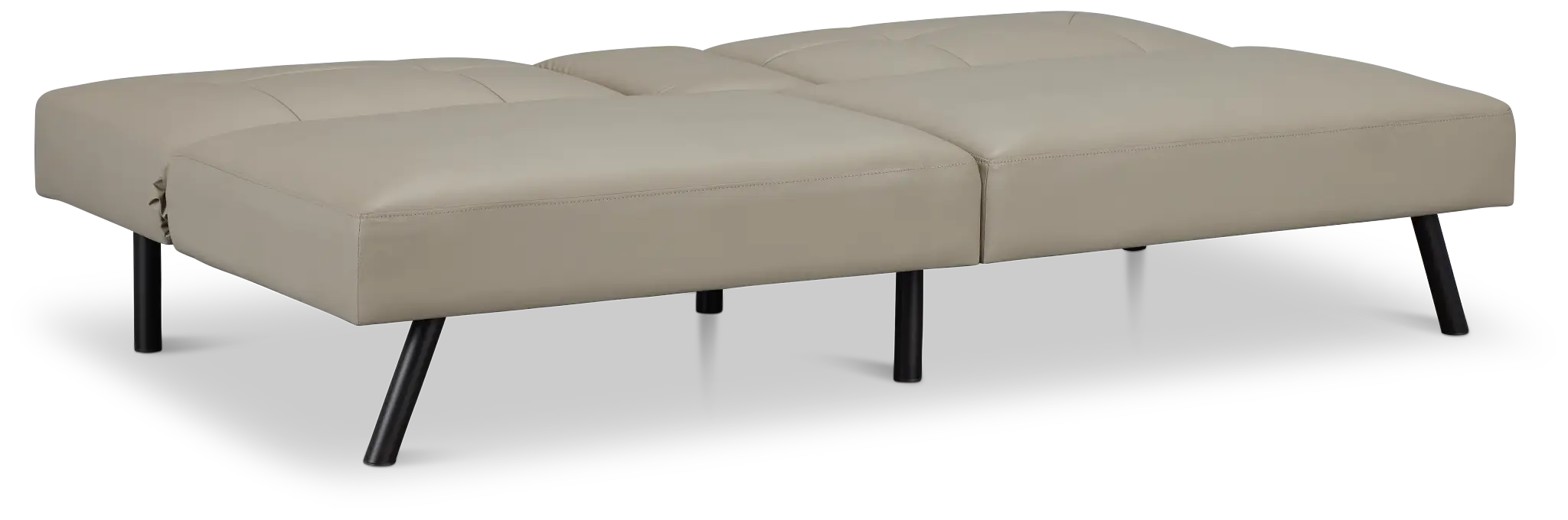 Andes Light Gray Micro Sofa Futon Andes Light Gray Micro Sofa Futon