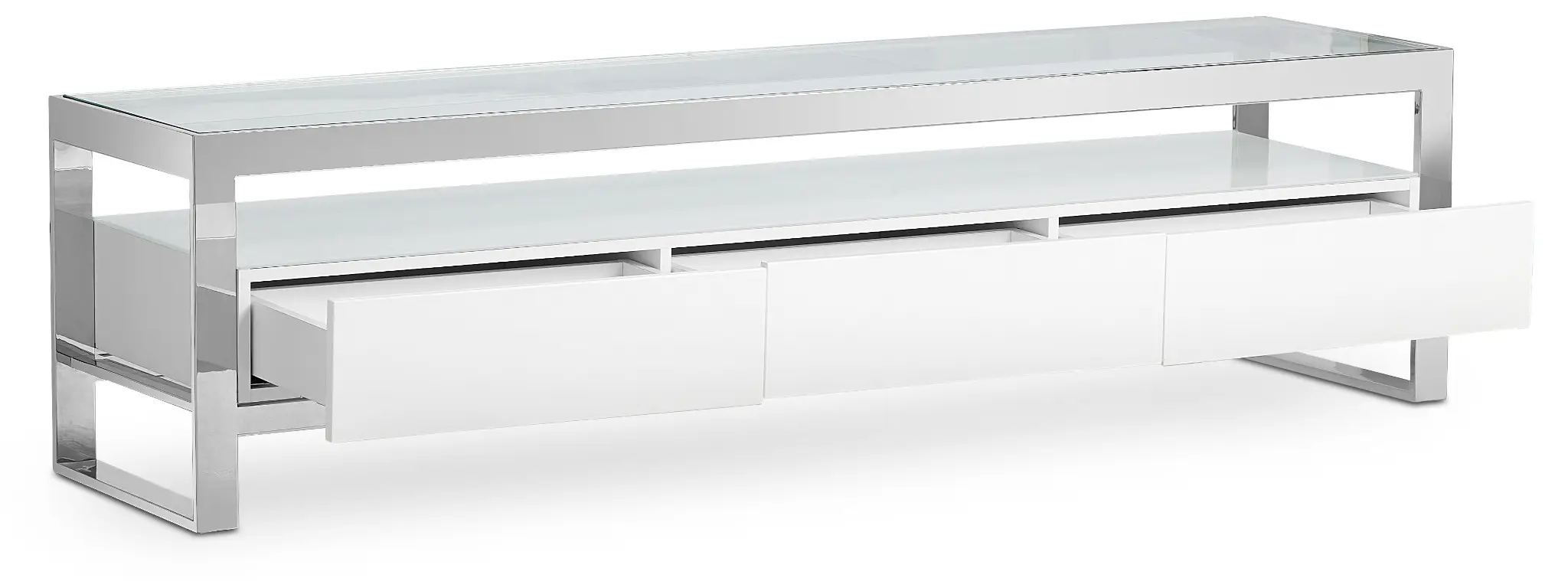 Miami White Glass Tv Stand Miami White Glass Tv Stand