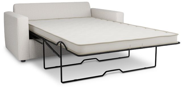 Siesta Lucy Light Beige Fabric Innerspring Sleeper