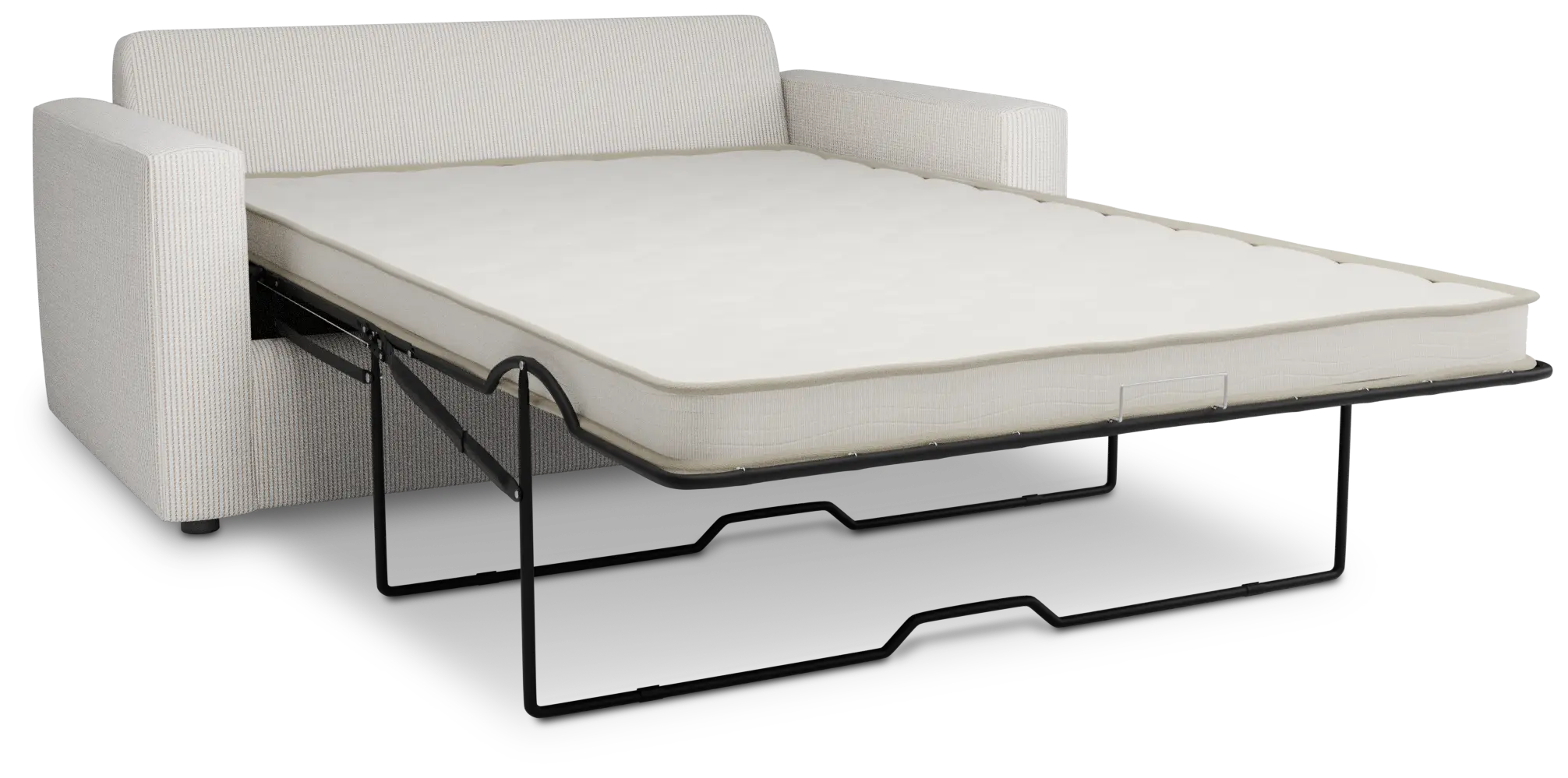 Siesta Lucy Light Beige Fabric Innerspring Sleeper Siesta Lucy Light Beige Fabric Innerspring Sleeper