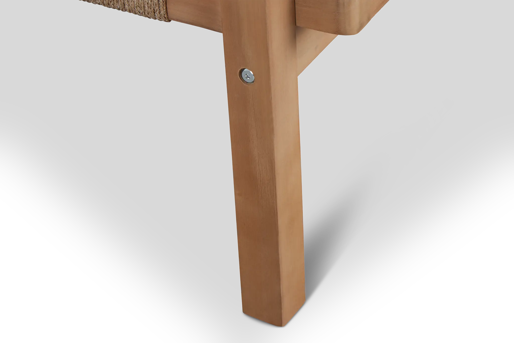 Laguna Light Tone Chair With White Cushion Laguna Light Tone Chair With White Cushion