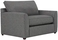Asheville Gray Fabric Memory Foam Sleeper