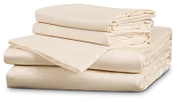 Avocado Organic Beige 400 Thread Sheets