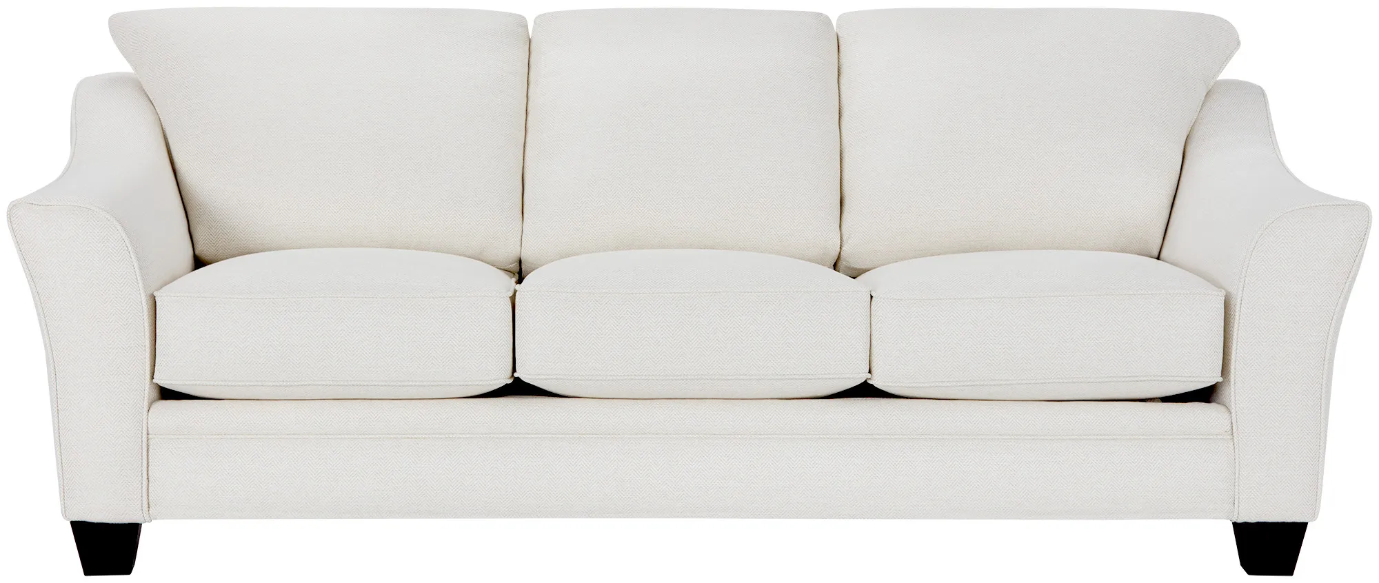 Avery White Fabric Innerspring Sleeper