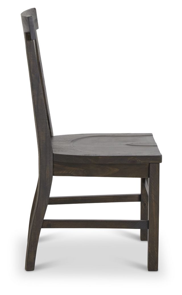 Sonoma Dark Tone Wood Side Chair (2)