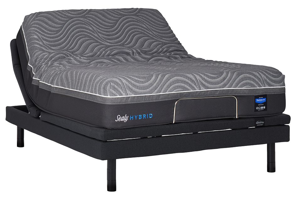 Sealy Silver Chill Plush Ergo Extnd Adjustable Mattress Set