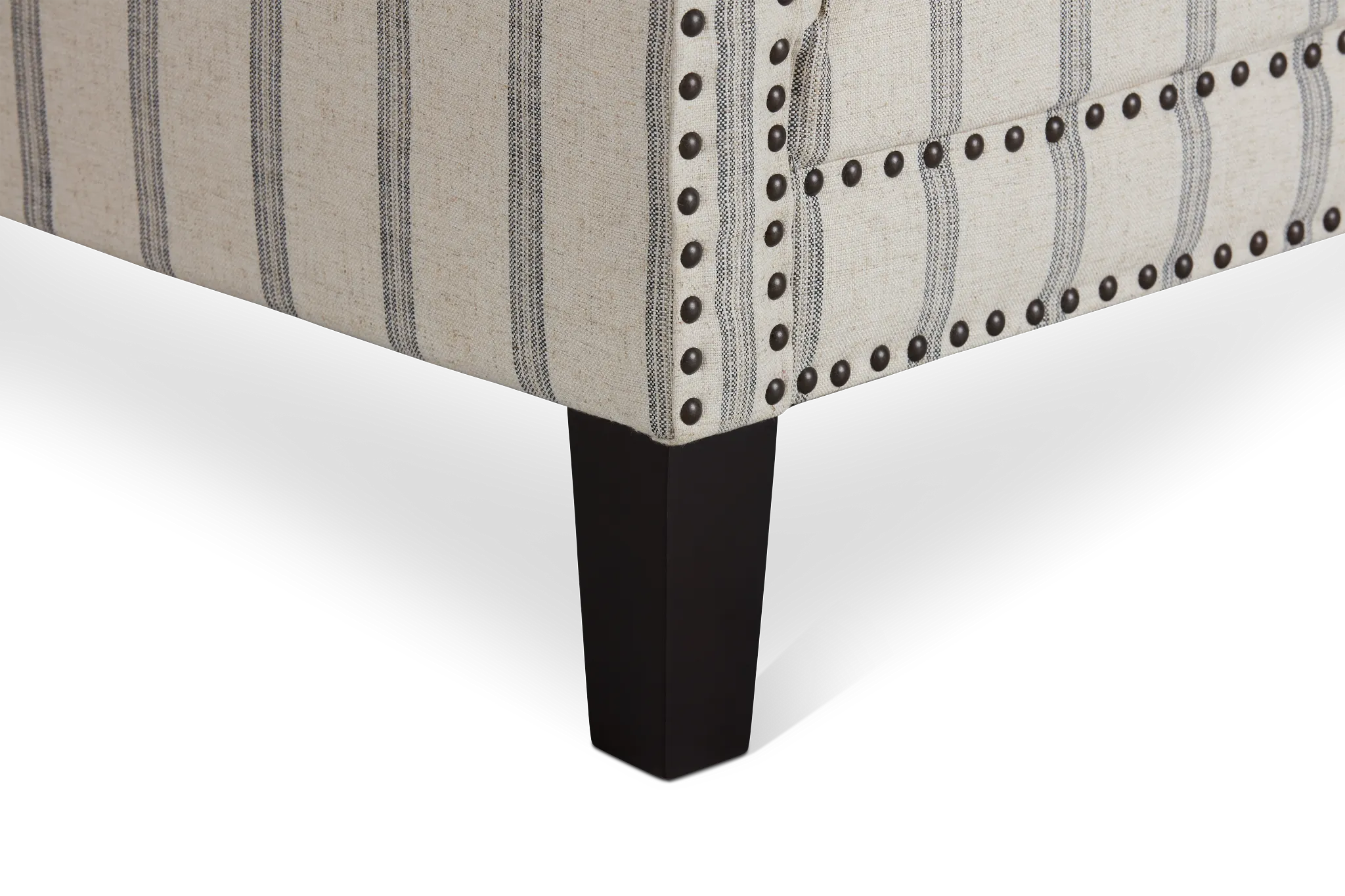 Layla Beige Fabric Accent Chair