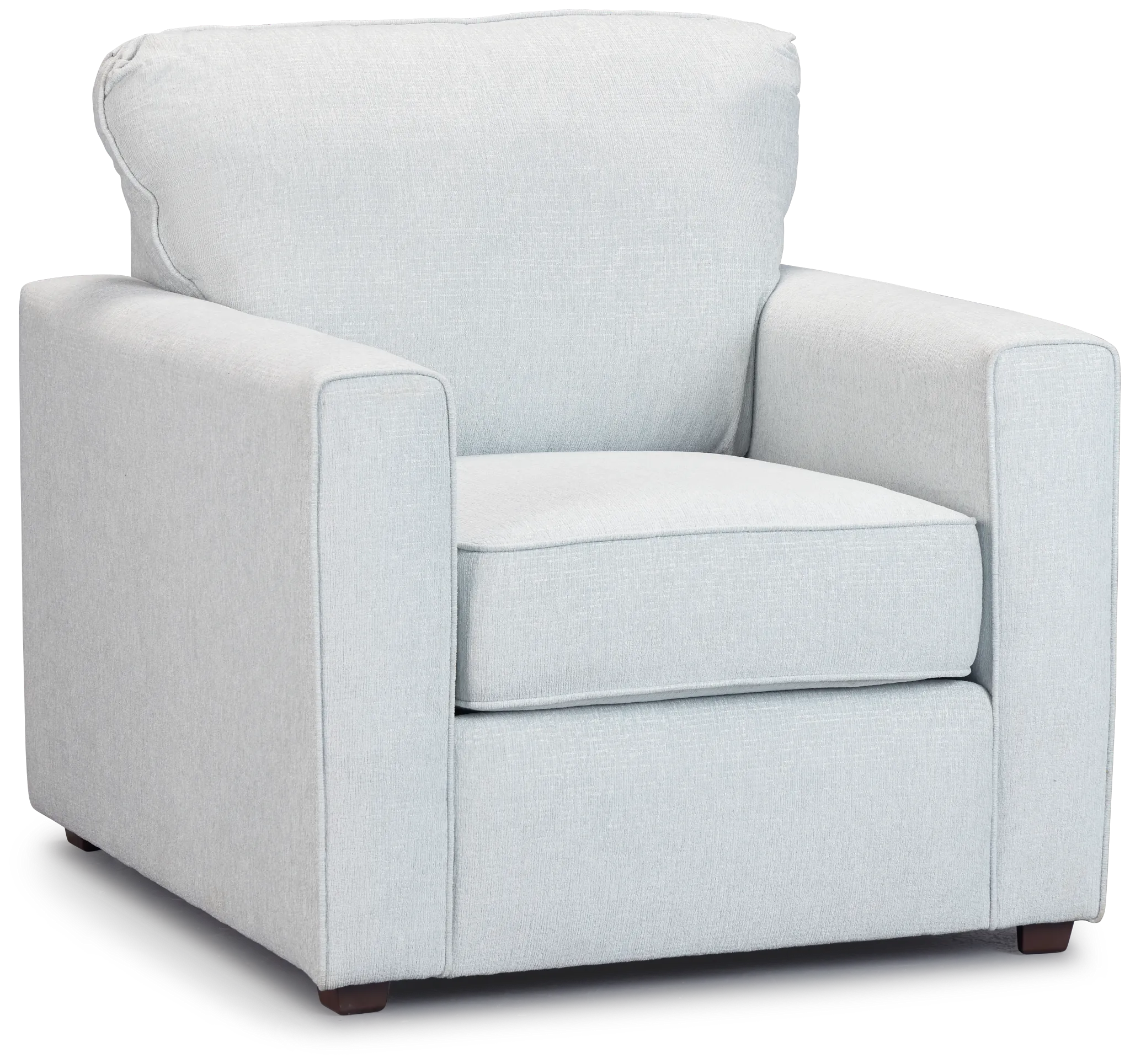 Avalon Light Blue Fabric Chair