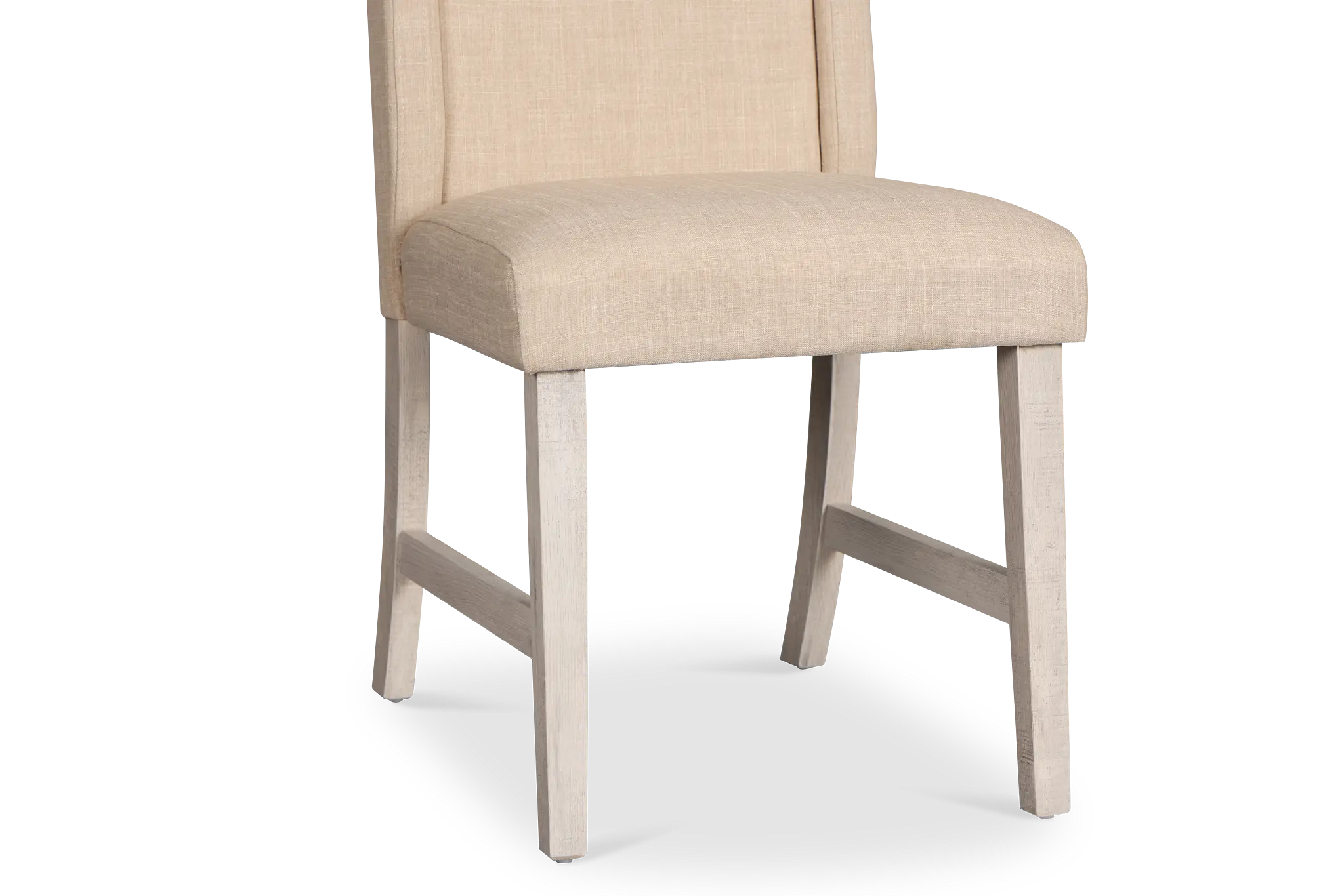 Delray White Upholstered Side Chair Delray White Upholstered Side Chair