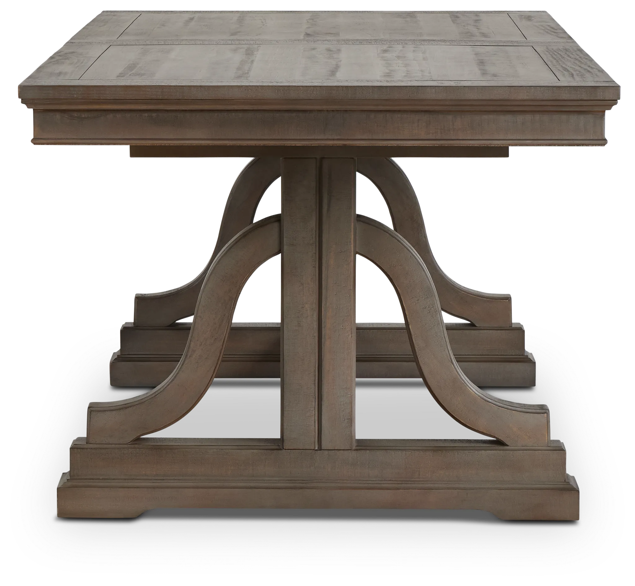 Heron Cove Light Tone Trestle Table
