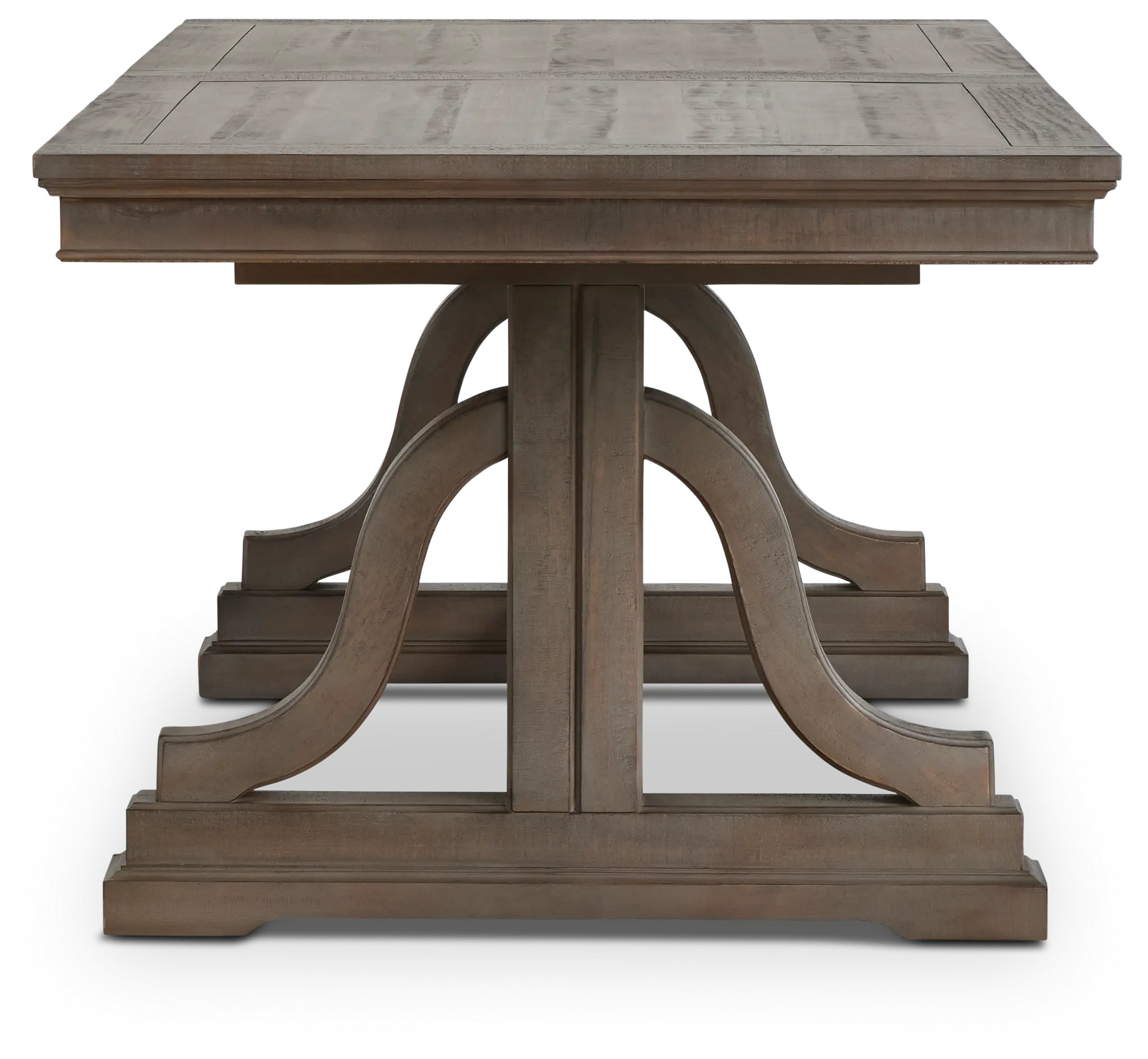 Heron Cove Light Tone Trestle Table Heron Cove Light Tone Trestle Table