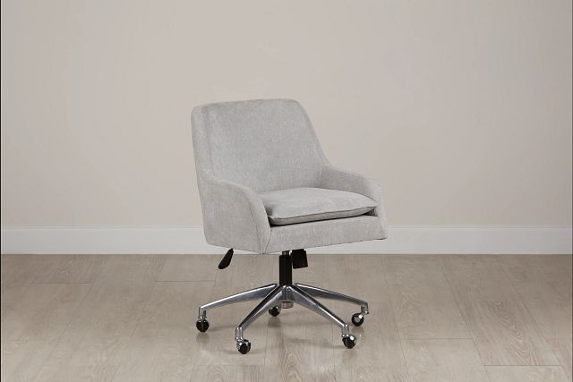 Highline Dark Gray Upholstered Desk Chair