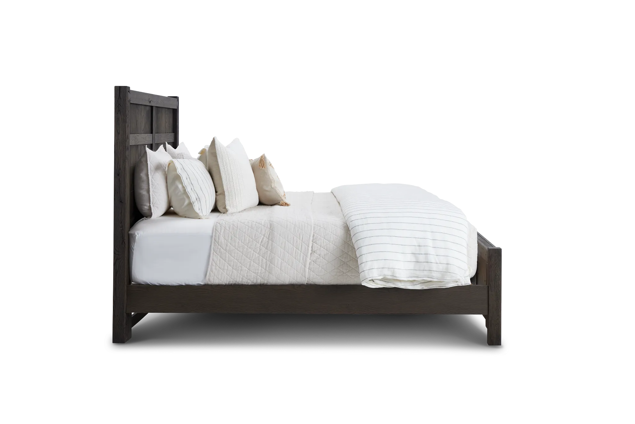 Salt Lake Dark Tone Panel Bed