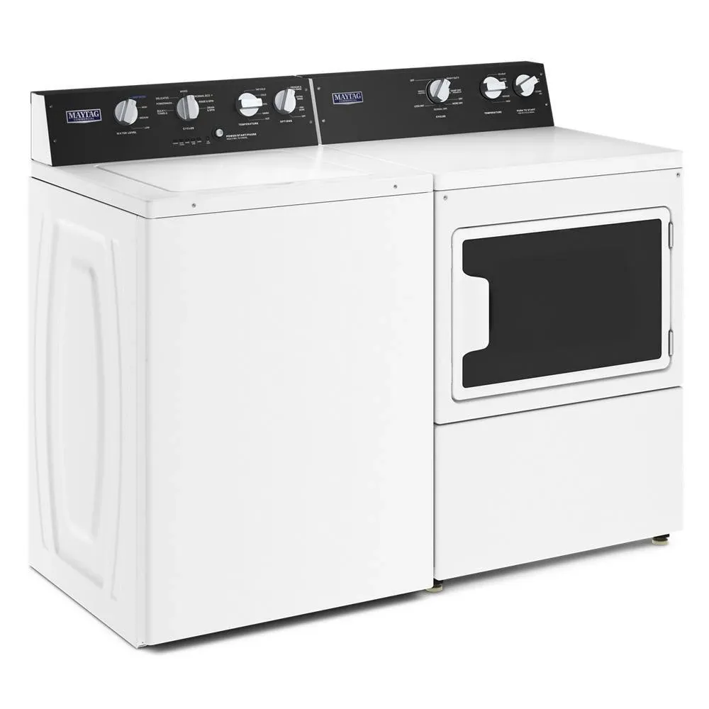 Maytag 586kw White Commercial Dryer