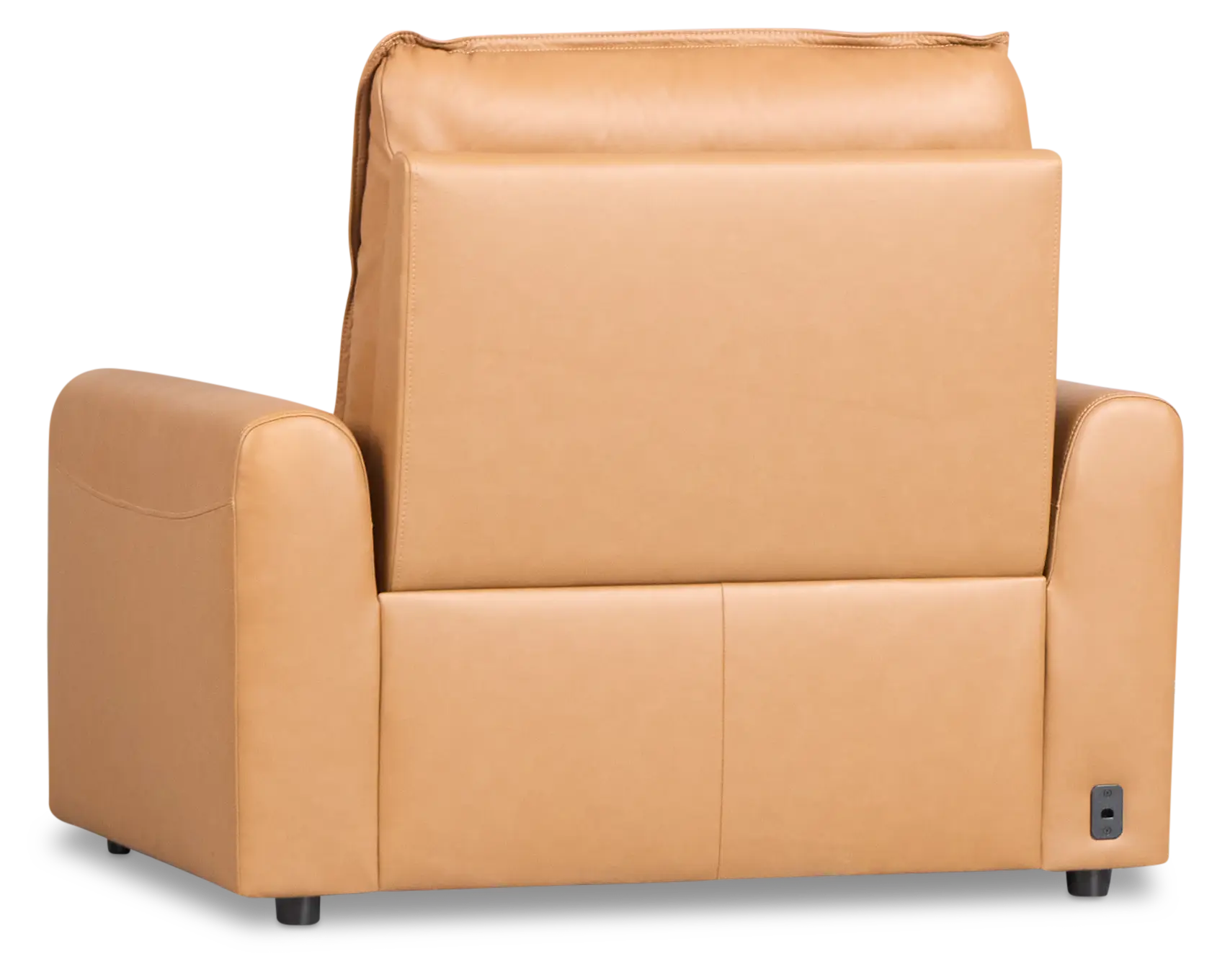 Edison Medium Brown Lthr/vinyl Power Recliner With Power Headrest Edison Medium Brown Lthr/vinyl Power Recliner With Power Headrest