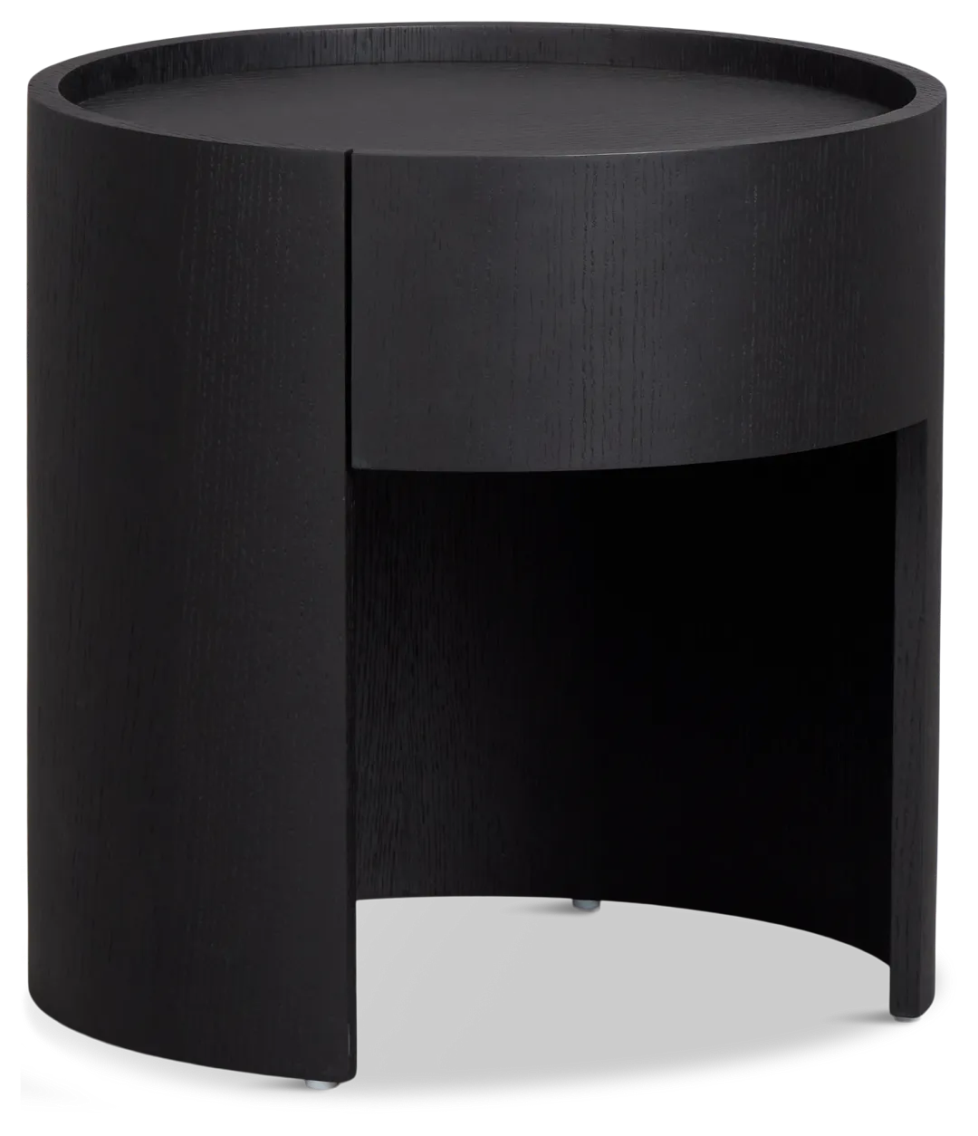 Nomad Black 1-drawer Nightstand