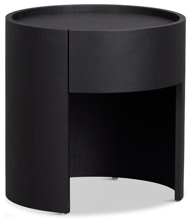 Nomad Black 1-drawer Nightstand
