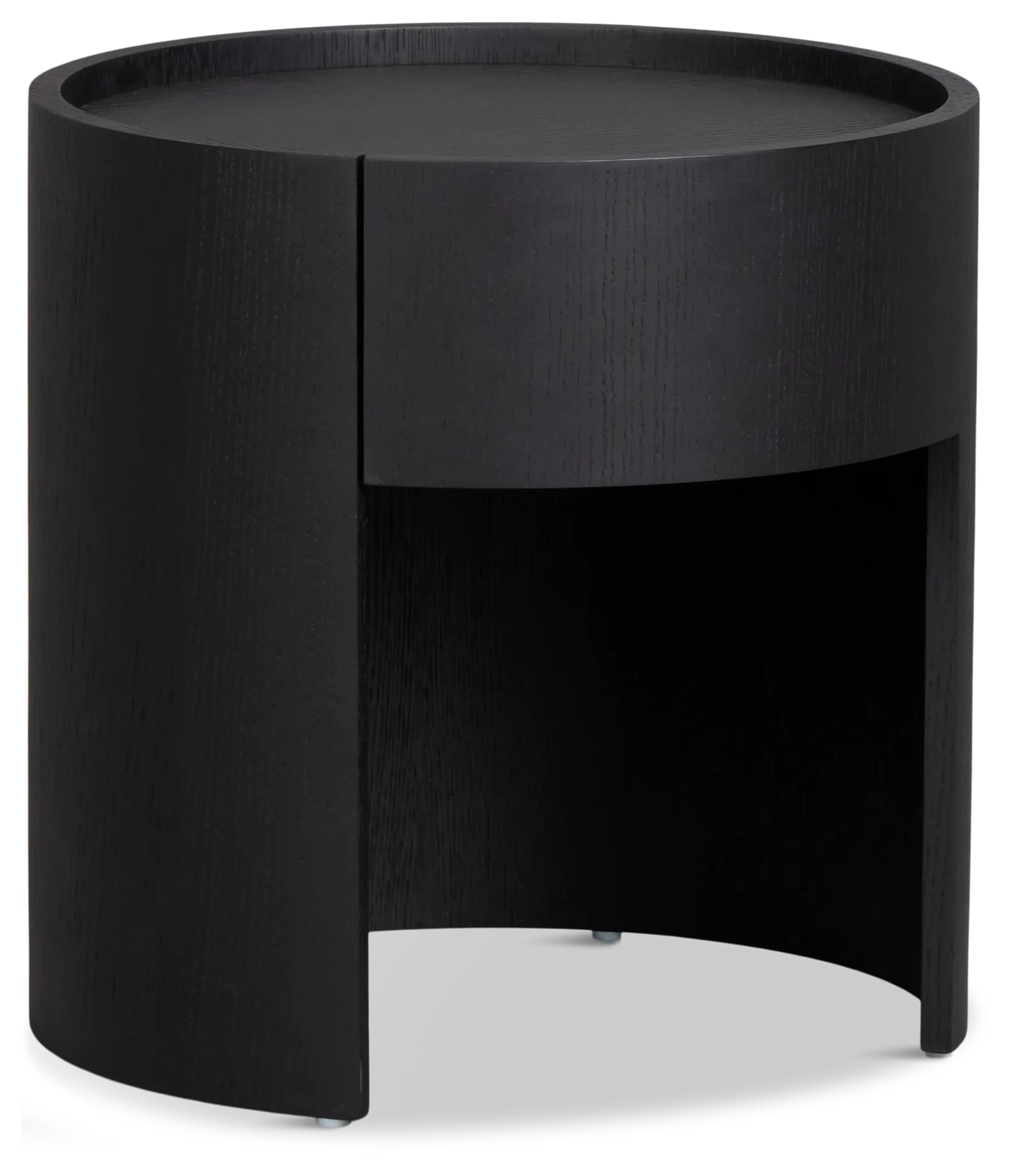 Nomad Black 1-drawer Nightstand