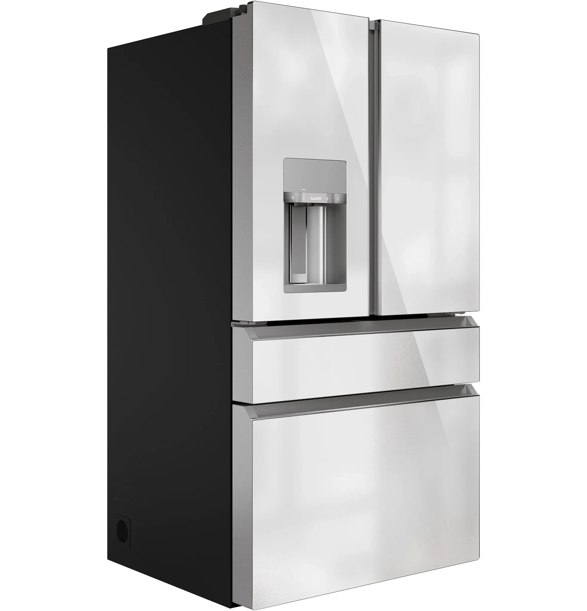 Cafe 28 Series Glass Bottom Freezer Refrigerator