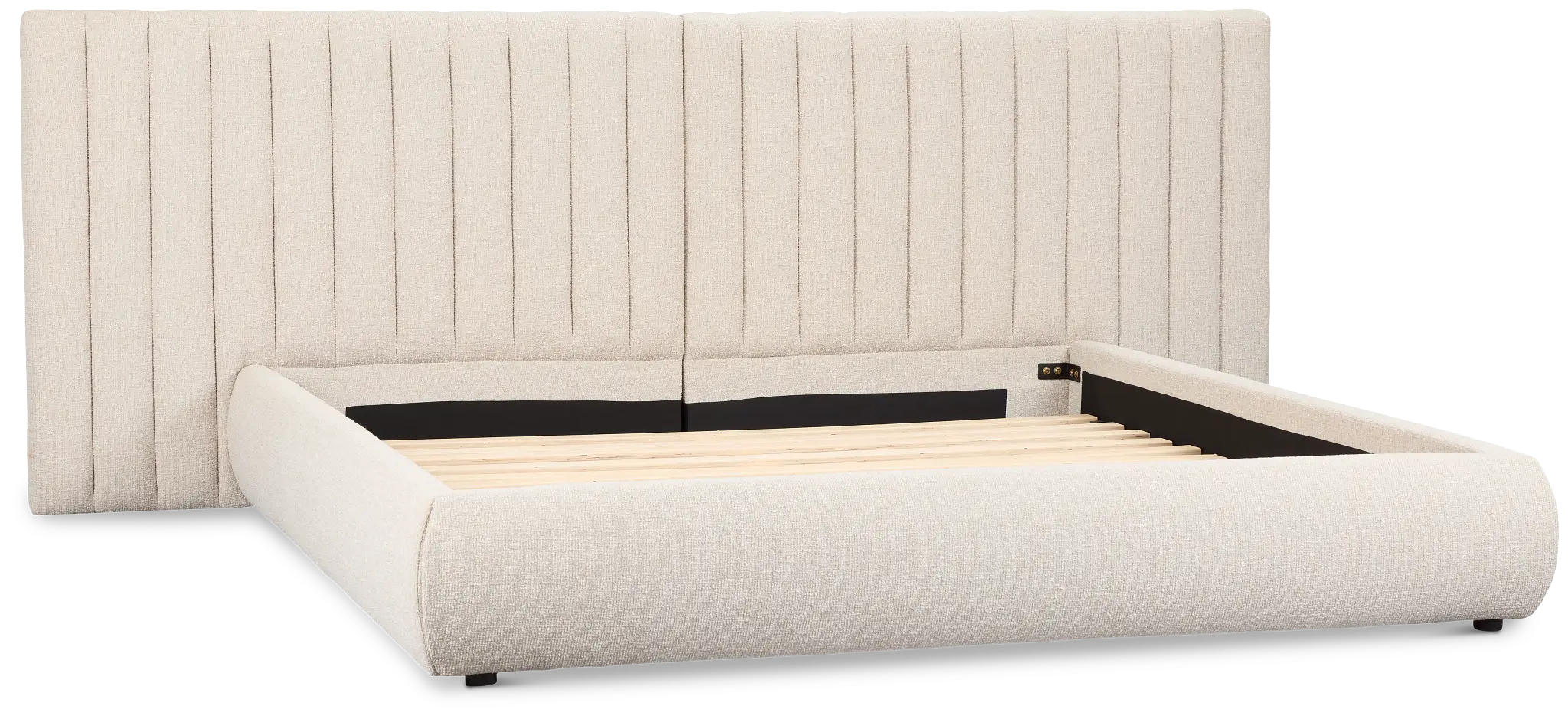 Nomad Light Beige Uph Spread Bed Nomad Light Beige Uph Spread Bed