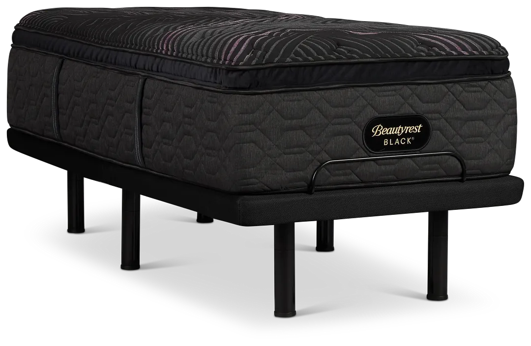Beautyrest Black Series Two Plush Pillow Top Plus Adjustable Mattress Set