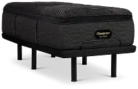 Beautyrest Black Series Two Plush Pillow Top Plus Adjustable Mattress Set