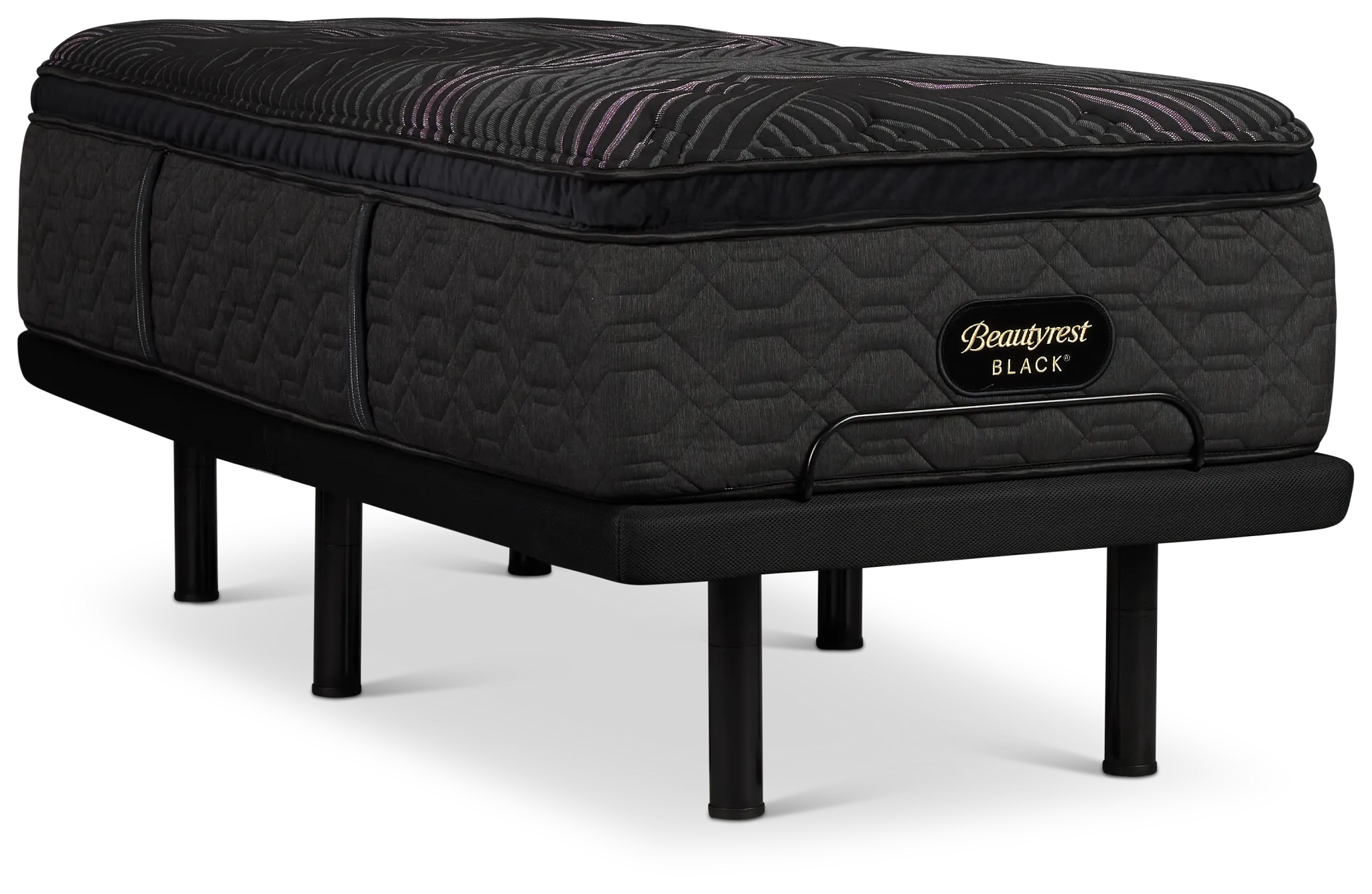 Beautyrest Black Series Two Plush Pillow Top Plus Adjustable Mattress Set