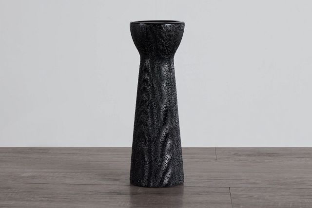 Layland Black Small Candle Holder