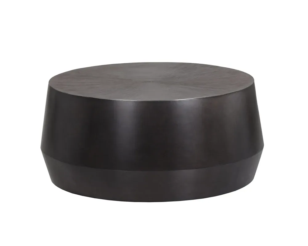 Mensa Dark Gray Small Round Coffee Table