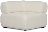 Celeste Light Beige Fabric Wedge