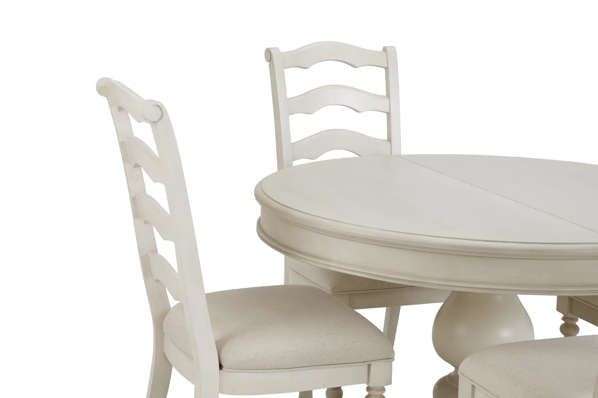 Savannah Ivory Round Table & 4 Chairs Savannah Ivory Round Table & 4 Chairs