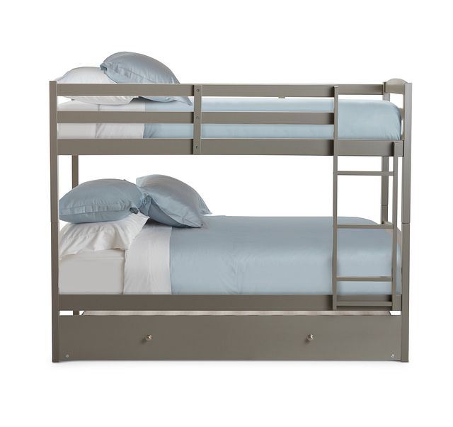 Marley Gray Trundle Bunk Bed