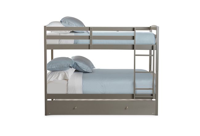 Marley Gray Trundle Bunk Bed