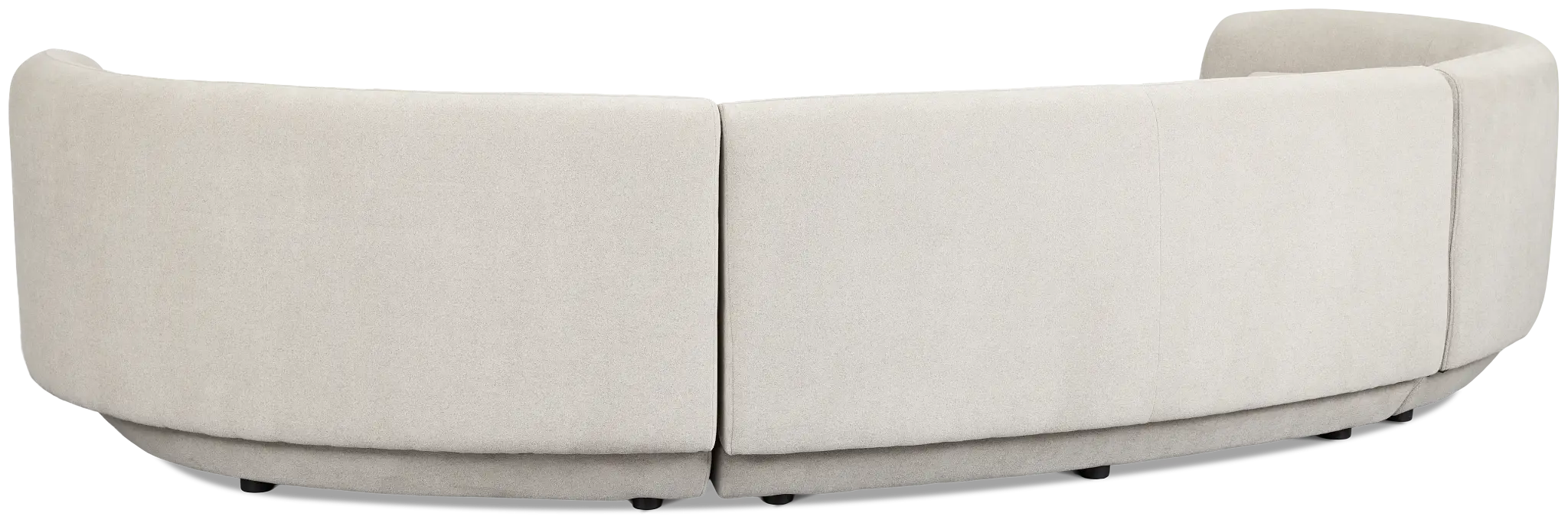 Presley Light Gray Fabric 3-piece Modular Sectional Presley Light Gray Fabric 3-piece Modular Sectional