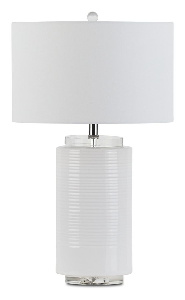 Marzia White Table Lamp