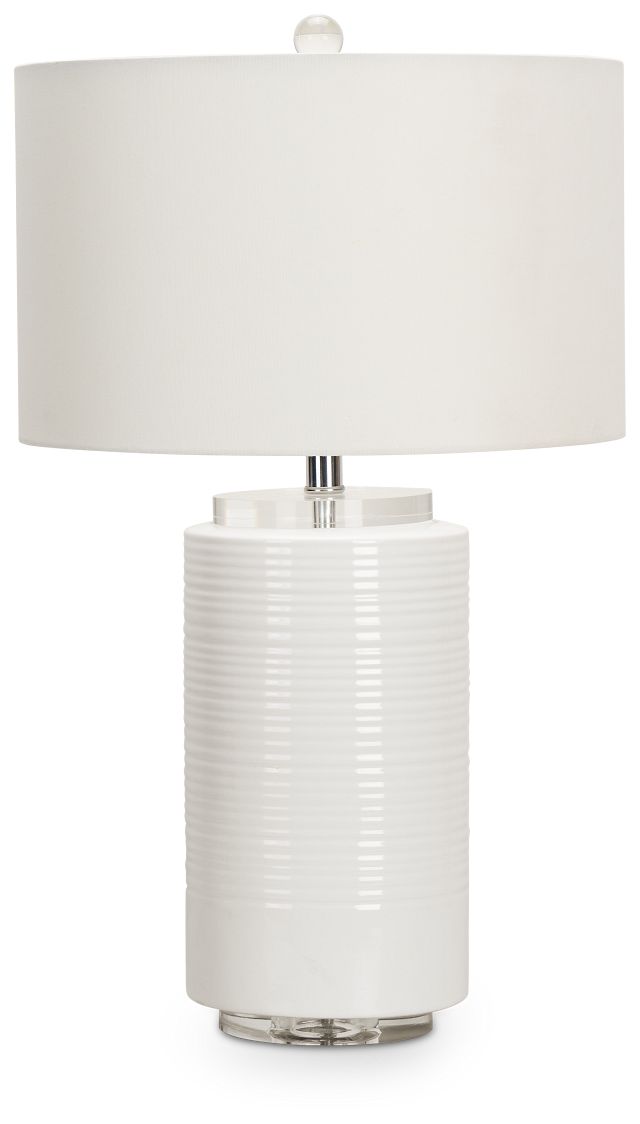 Marzia White Table Lamp