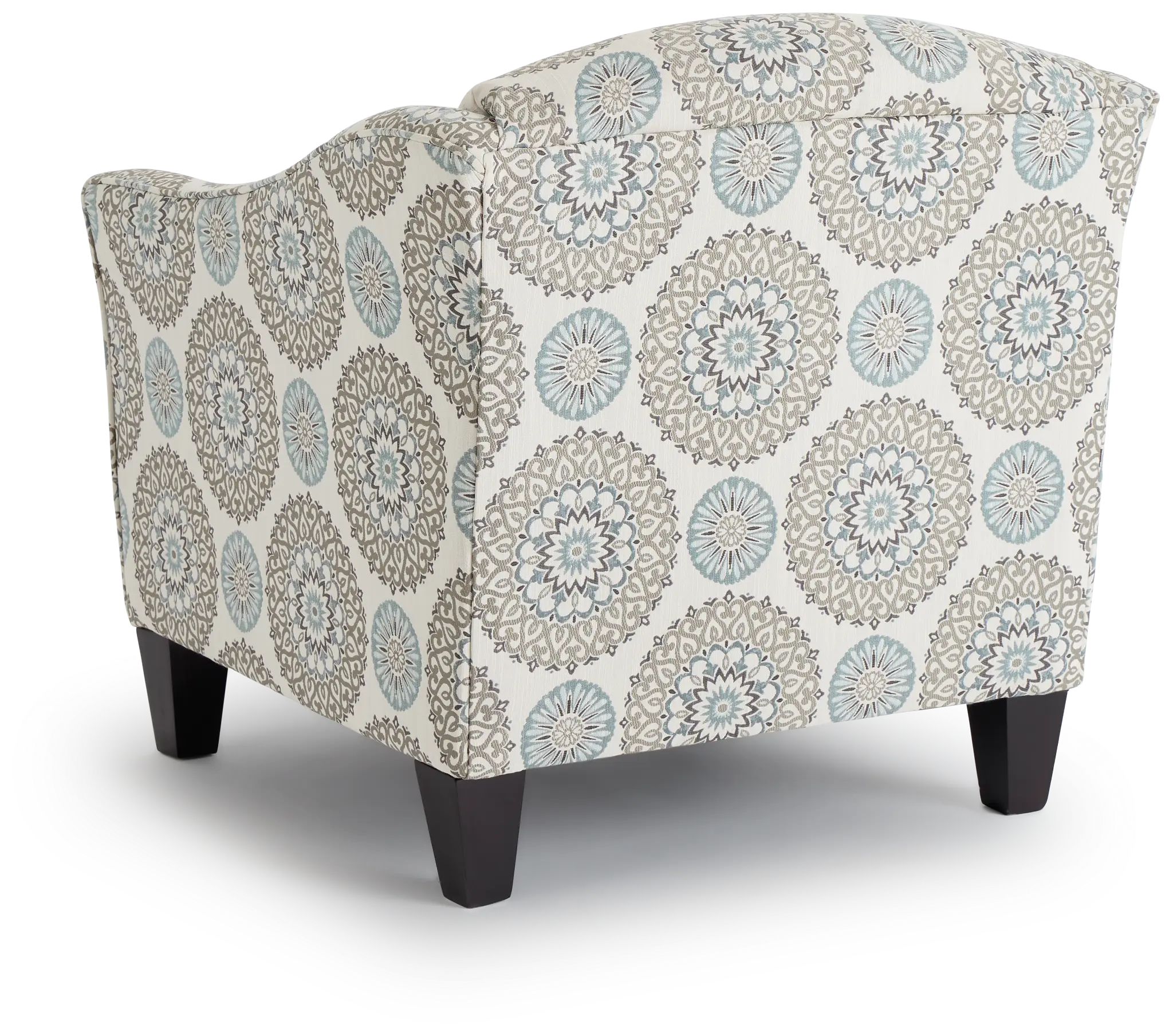 Meadow Multicolored Fabric Accent Chair Meadow Multicolored Fabric Accent Chair