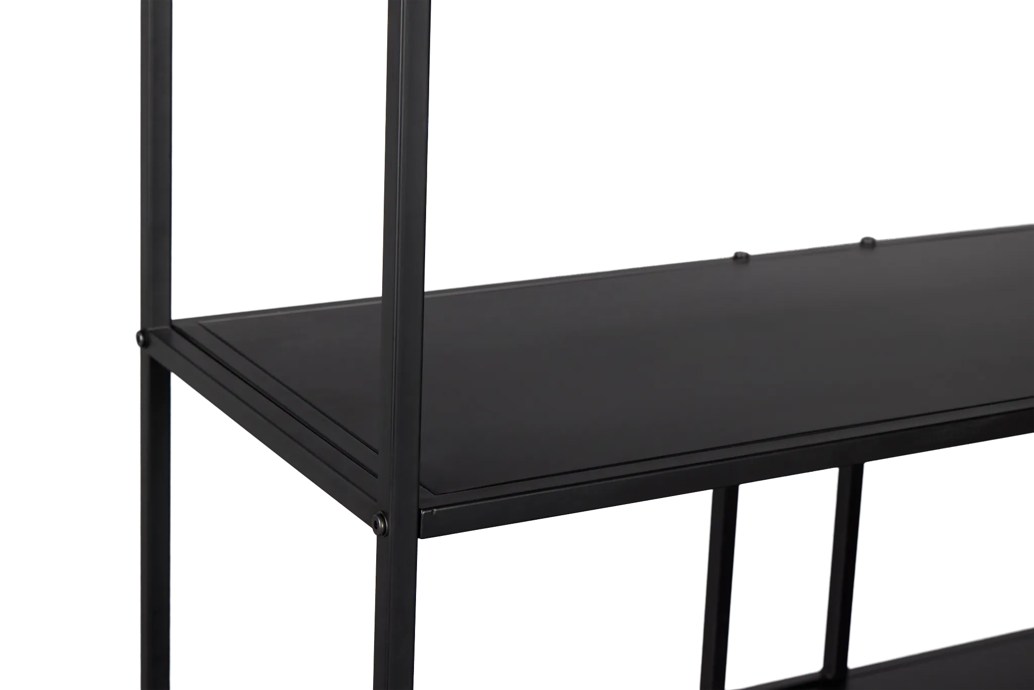 Meggie Black Bookcase